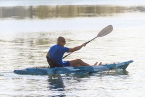 Kayaking Near our Waterfront Cottages in Sequim