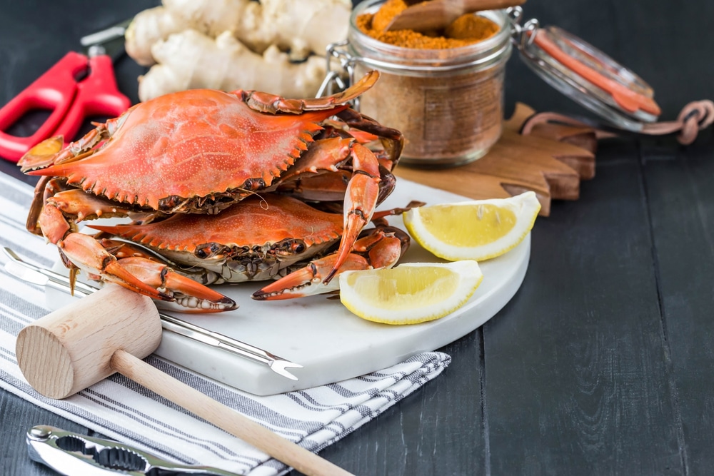 Dungeness Crab Festival, photo of a fresh seafood feast