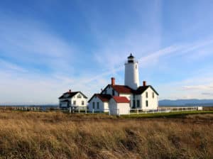The Dungeness Spit Lighthouse and Dungeness National Wildlife Refuge are lovely places to visit